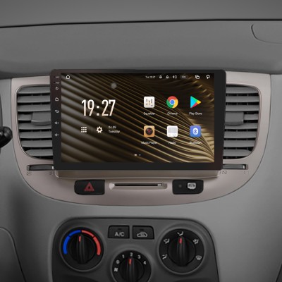 Штатна магнітола SIGMA S9432 ANDROID 10 4+32 Gb 4G DSP Kia RIO 2 2005-2011 9"