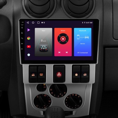 Штатна магнітола SIGMA F9216 ANDROID 10 2+32 Gb Renault Logan 1 2004-2009 9"