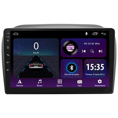 Штатна магнітола SIGMA E9232 ANDROID 10 2+32 Gb Fiat Doblo 2 II 263 2009-2015 9" (L1)