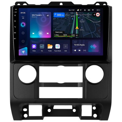 Штатна магнітола Teyes CC3L 4+32 Gb Mazda Tribute For Ford Escape For Mercury Mariner 2 2007-2012 9"
