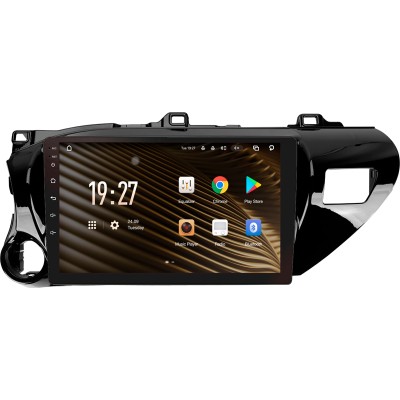 Штатна магнітола SIGMA S10432 ANDROID 10 4+32 Gb 4G DSP Toyota Hilux Pick Up AN120 2015-2020 10"