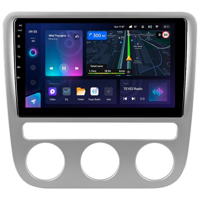 Штатна магнітола Teyes CC3L 4+32 Gb Volkswagen Scirocco 3 III Mk3 2008-2014 (F5) 9" (L1)