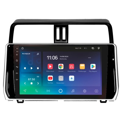 Штатна магнітола SIGMA PRO 10432 ANDROID 10 4+32 Gb 4G DSP Toyota Land Cruiser Prado 150 2018-2020 10"
