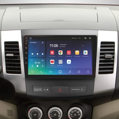 Штатна магнітола SIGMA X9432 ANDROID 10 4+32 Gb 4G DSP Mitsubishi Outlander 2 CW0W 2005-2013 / Citroen C-Crosser 1 2007-2013 / Peugeot 4007 200 (A) 9"