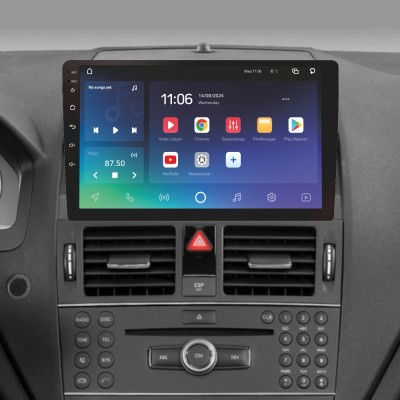 Штатна магнітола SIGMA PRO 9432 ANDROID 10 4+32 Gb 4G DSP Mercedes Benz C Class 3 W204 S204 2006-2011 9"