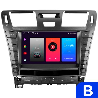 Штатна магнітола SIGMA F9216 ANDROID 10 2+32 Gb Lexus LS460 LS600H XF40 4 lV 2006-2012 (B) 9" (L3)