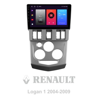 Штатна магнітола SIGMA F9216 ANDROID 10 2+32 Gb Renault Logan 1 2004-2009 9"