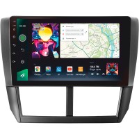 Штатна магнітола SIGMA PRO 9464 ANDROID 10 4+64 Gb 4G DSP Subaru Forester 3 SH 2007-2013 For Subaru Impreza GH GE 2007-2011 9"