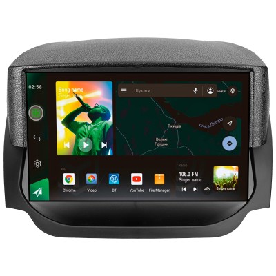 Штатна магнітола SIGMA X9464 ANDROID 10 4+64 Gb 4G DSP Ford EcoSport Eco Sport 2014-2018 9" (L1)
