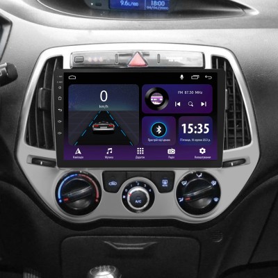Штатна магнітола SIGMA E9232 ANDROID 10 2+32 Gb Hyundai i20 2 2012-2014 9"
