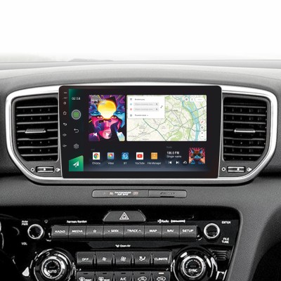 Штатна магнітола SIGMA PRO 9464 ANDROID 10 4+64 Gb 4G DSP Kia Sportage 4 QL 2018-2022 (A) 9"