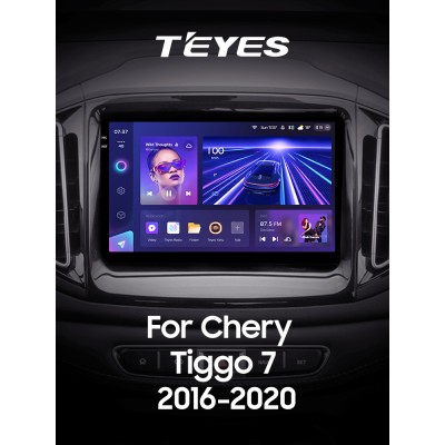 Штатна магнітола Teyes CC3 4+32 Gb Chery Tiggo 7 1 2016-2020 (F1) 9" 2k (L1)