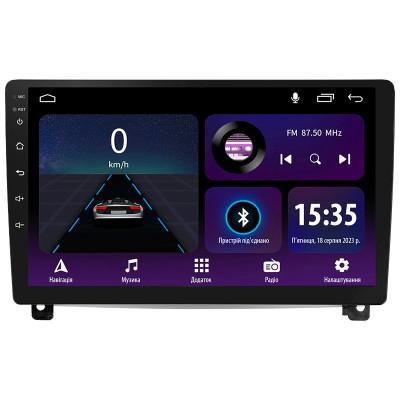Штатна магнітола SIGMA E9232 ANDROID 10 2+32 Gb Peugeot 407 1 2004 - 2011 (F2) 9" (L2)