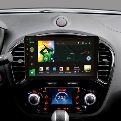 Штатна магнітола SIGMA X9464 ANDROID 10 4+64 Gb 4G DSP Nissan Juke 2010-2014 9"