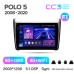 Штатна магнітола Teyes CC3 6+128 Gb з коловим оглядом 360° Volkswagen POLO 5 (F1) 2008-2020 9" 2k