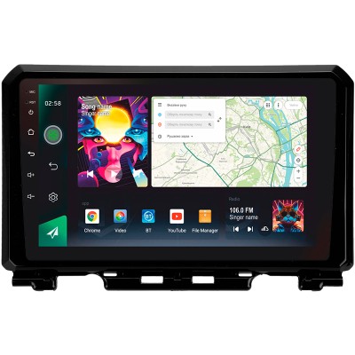 Штатна магнітола SIGMA PRO 9464 ANDROID 10 4+64 Gb 4G DSP Suzuki Jimny JB64 2018-2020 9"