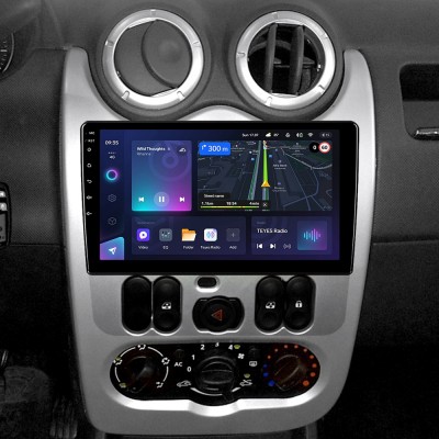 Штатна магнітола Teyes CC3L 4+32 Gb Renault Logan 1 Sandero For Dacia Duster 2009-2017 9"