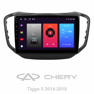 Штатна магнітола SIGMA F10216 ANDROID 10 2+32 Gb Chery Tiggo 5 2014 - 2018 10"