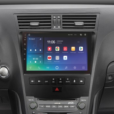 Штатна магнітола SIGMA X9432 ANDROID 10 4+32 Gb 4G DSP Lexus GS300 S190 GS350 GS400 GS430 GS450h GS460 GS 300 III 3 350 400 430 450h 460 04-11 9" (L3)