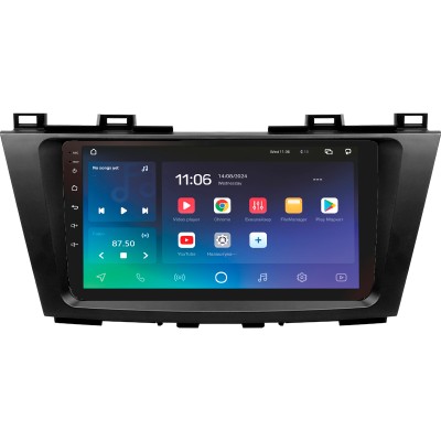 Штатна магнітола SIGMA X9432 ANDROID 10 4+32 Gb 4G DSP Mazda 5 3 CW 2010-2015 9"