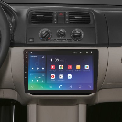 Штатна магнітола SIGMA X10464 ANDROID 10 4+64 Gb 4G DSP Skoda Fabia 2 2007-2014 10"