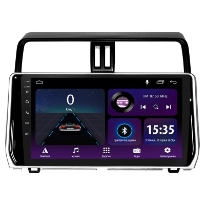 Штатна магнітола SIGMA E10232 ANDROID 10 2+32 Gb Toyota Land Cruiser Prado 150 2018-2020 10"