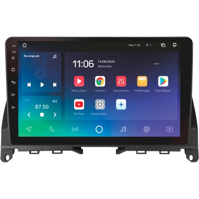 Штатна магнітола SIGMA PRO 9432 ANDROID 10 4+32 Gb 4G DSP Mercedes Benz C Class 3 W204 S204 2006-2011 9"