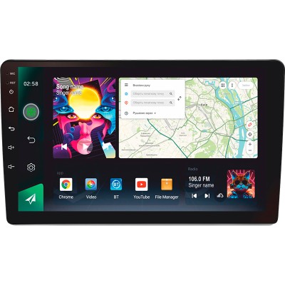 Штатна магнітола SIGMA PRO 9464 ANDROID 10 4+64 Gb 4G DSP Citroen Berlingo 2 B9 2008-2019 9"