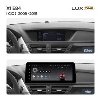 Штатна магнітола Teyes LUX ONE 6+128 Gb BMW X1 E84 CIC 2009-2015 12.3"