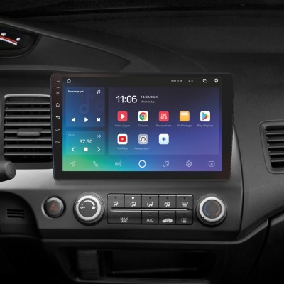 Штатна магнітола SIGMA PRO 10432 ANDROID 10 4+32 Gb 4G DSP Honda Civic 8 FK FN FD 2005-2012 10"