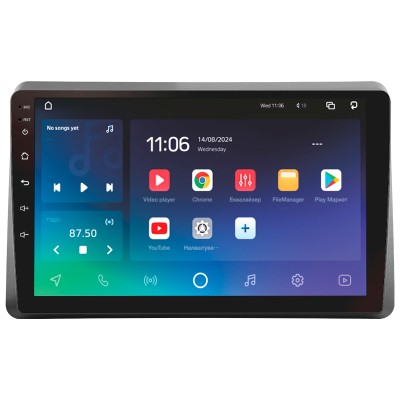 Штатна магнітола SIGMA X10432 ANDROID 10 4+32 Gb 4G DSP Renault Master 2019-2022 10"