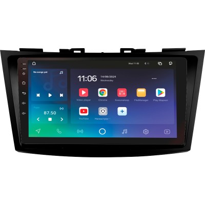 Штатна магнітола SIGMA X9432 ANDROID 10 4+32 Gb 4G DSP Suzuki Swift 4 2011-2017 9"