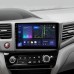 Штатна магнітола Teyes CC3L 4+32 Gb Honda Civic 9 FB FK FD 2011-2015 9"