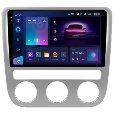 Штатна магнітола Teyes CC3 6+128 Gb Volkswagen Scirocco 3 III Mk3 2008-2014 (F5) 9" 2k (L1)