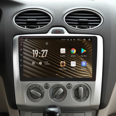 Штатна магнітола SIGMA S9432 ANDROID 10 4+32 Gb 4G DSP Ford Focus 2 Mk 2 2004-2011 (F1) 9"