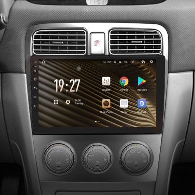 Штатна магнітола SIGMA S9432 ANDROID 10 4+32 Gb 4G DSP Subaru Forester SG 2002-2008 9"
