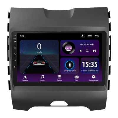 Штатна магнітола SIGMA E9232 ANDROID 10 2+32 Gb Ford Edge 2 2015-2018 (F1) 9"