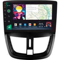 Штатна магнітола SIGMA PRO 9464 ANDROID 10 4+64 Gb 4G DSP Peugeot 207 2006-2015 9"