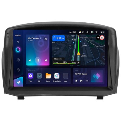 Штатна магнітола Teyes CC3L 4+32 Gb Ford Fiesta Mk 6 (F2) 2008-2019 (A) 9"