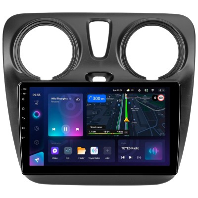Штатна магнітола Teyes CC3L 4+64 Gb Renault Dokker 2012-2020 9"
