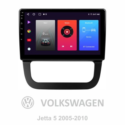 Штатна магнітола SIGMA F10216 ANDROID 10 2+32 Gb Volkswagen Jetta 5 2005-2010 (F3) 10"