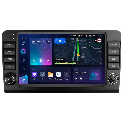 Штатна магнітола Teyes CC3L 4+64 Gb Mercedes Benz ML GL ML350 GL320 X164 2005-2009 (F2) 9" (L1)
