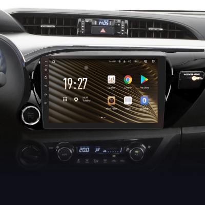 Штатна магнітола SIGMA S10432 ANDROID 10 4+32 Gb 4G DSP Toyota Hilux Pick Up AN120 2015-2020 10"