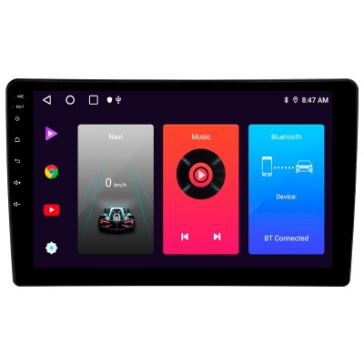Штатна магнітола SIGMA F10216 ANDROID 10 2+32 Gb Volkswagen Universal For Volkswagen Bora/Golf 6/Passat/Scirocco/Sharan/Touran For Skoda Octavia/Fabi