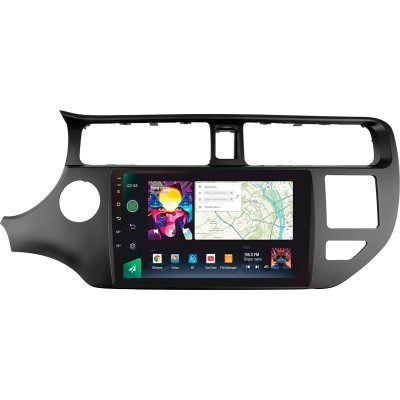 Штатна магнітола SIGMA PRO 9464 ANDROID 10 4+64 Gb 4G DSP Kia RIO 4 K3 2011-2015 9"