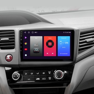 Штатна магнітола SIGMA F9216 ANDROID 10 2+32 Gb Honda Civic 9 FB FK FD 2011-2015 9"