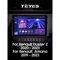 Штатна магнітола Teyes CC3 6+128 Gb Renault Duster HM 2 2020-2023 (F1) 10" 2k