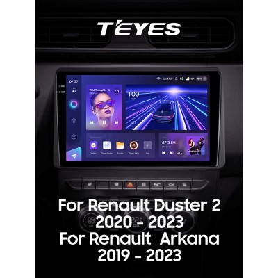 Штатна магнітола Teyes CC3 6+128 Gb Renault Duster HM 2 2020-2023 (F1) 10" 2k