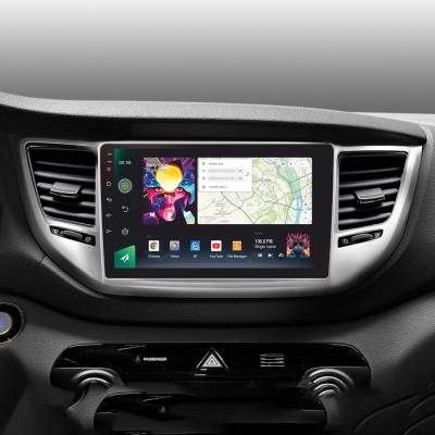 Штатна магнітола SIGMA PRO 9464 ANDROID 10 4+64 Gb 4G DSP Hyundai Tucson 3 2015-2018 (A) 9"