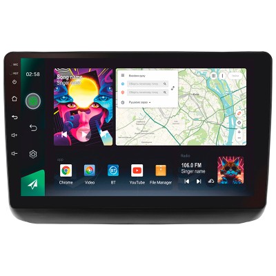 Штатна магнітола SIGMA PRO 9464 ANDROID 10 4+64 Gb 4G DSP Jeep Grand Cherokee WK2 2013-2020 (F1) 9" (L1)